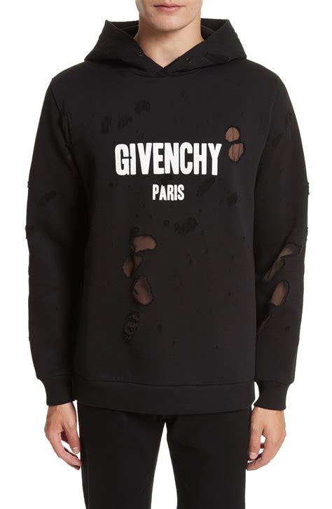 givenchy 19 hoodie|givenchy hoodie distressed.